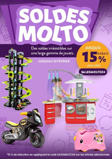 Molto - Panier à Courses Moltó Blocks Jouets (30 pcs) - Cuisine et